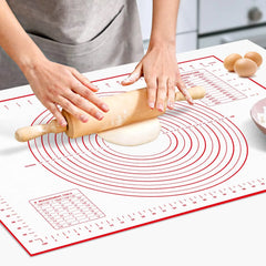 BUYYES 1PCS Tapis de cuisson en silicone Tapis de pétrissage Tapis de pâte Pizza Gâteau Pâte Maker Cuisine Cuisson Grill Antiadhésif Gadgets Ustensiles de cuisson
