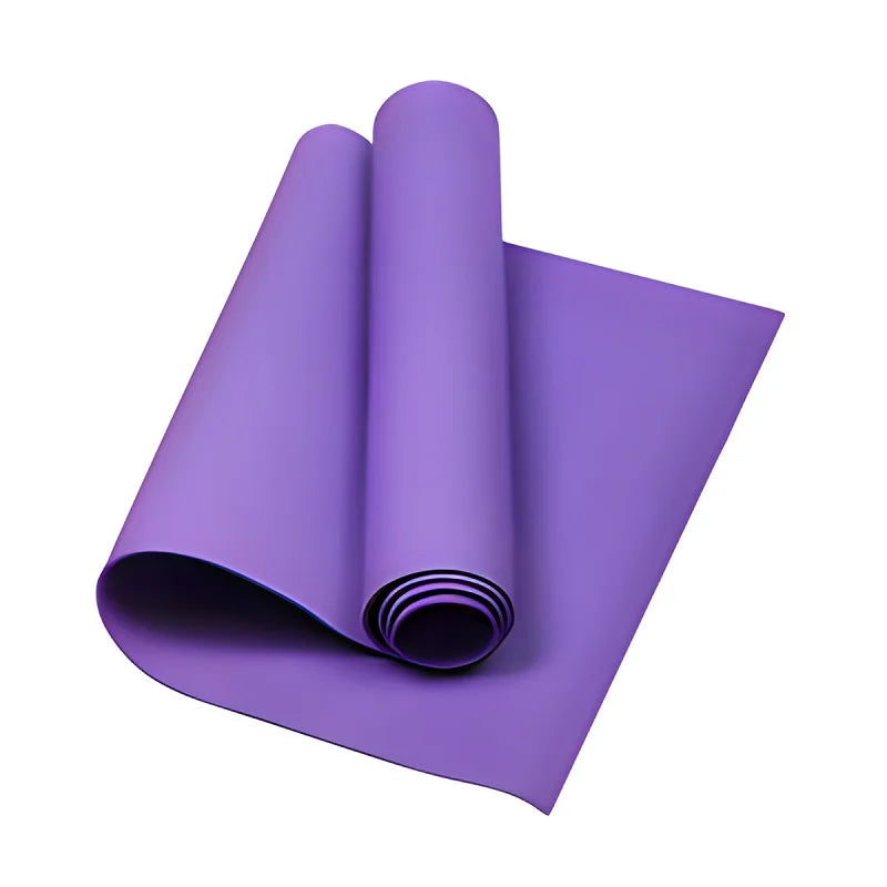 Tapis de yoga antidérapant en EVA de 4 mm d'épaisseur pour exercices, yoga, Pilates, gymnastique, équipement de fitness