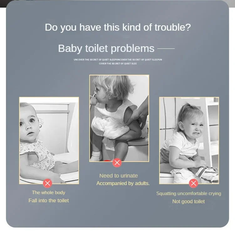 Portable Kids Travel Potty Seat Pad Baby Folding Toilet Training Seat Cover Toddler Urine Assistant Cushion Children Pot Seater