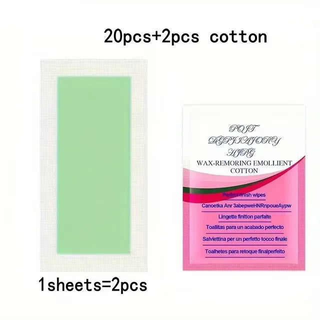 10/20/30/50/100 Pcs Depilatory Wax Strips Hair Removal Wax Paper Cold Wax Strips Paper For Face Neck Arm Leg Body Beauty Tools
