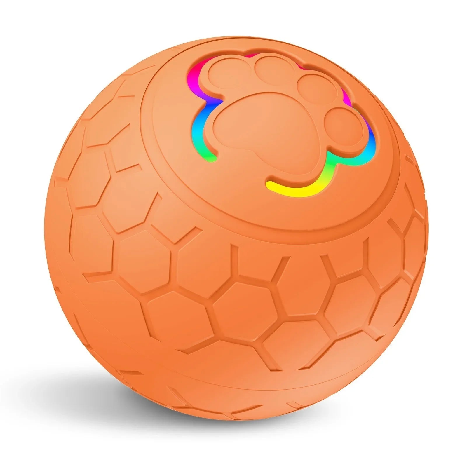 Dog Toy Ball Electronic Smart Interactive Pet Toy Ball USB Automatic Bouncing Rolling Toy Ball with RGB Lights Puppy Cat Product