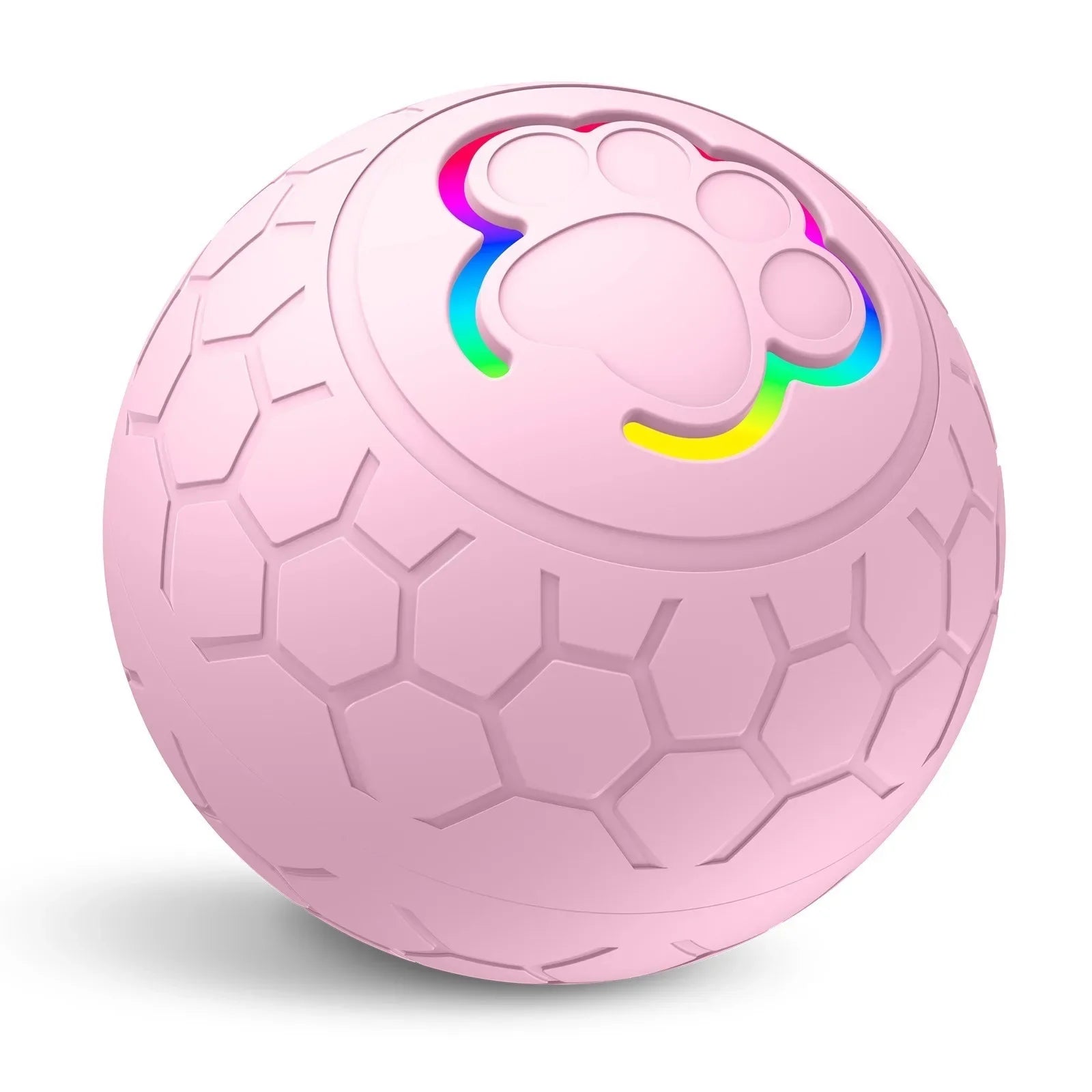 Dog Toy Ball Electronic Smart Interactive Pet Toy Ball USB Automatic Bouncing Rolling Toy Ball with RGB Lights Puppy Cat Product