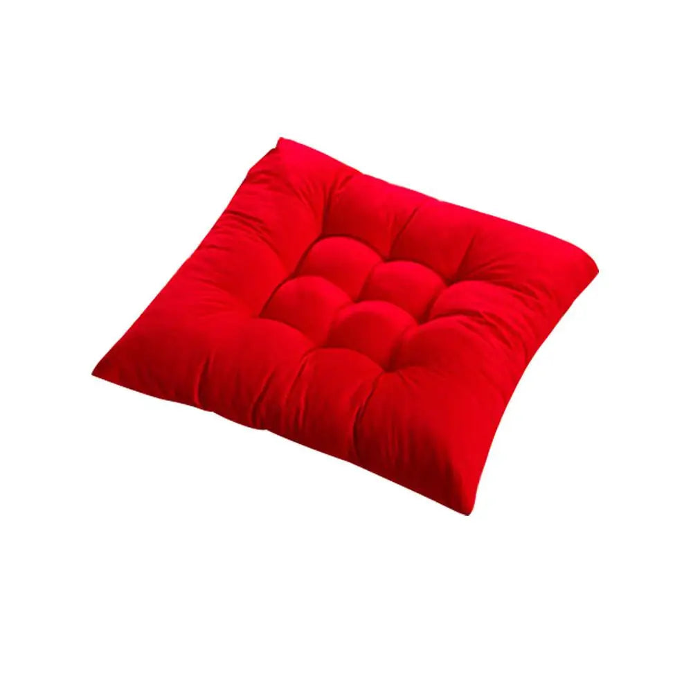 40cm Seat Cushion Seat Pad Pillow Fixed Rope Breathable Non-Slip Chair Cushion Nap Pillows Home Office Sofa Cushion Throw Pillow