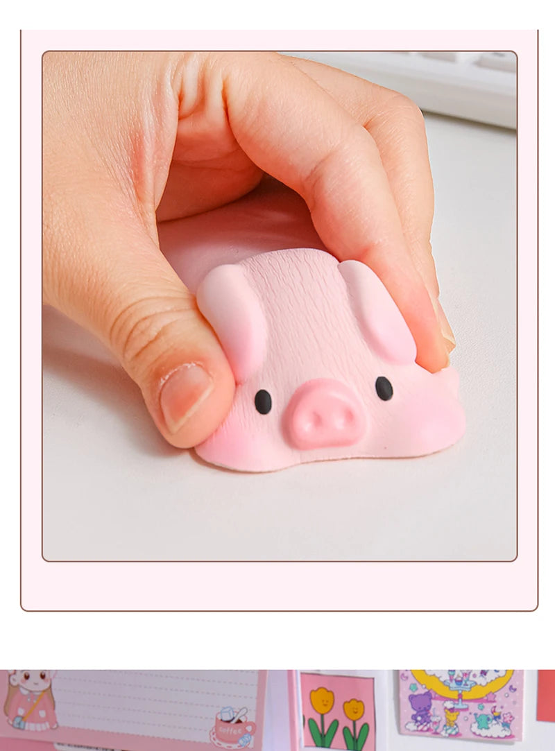 New Cute Wrist Rest Support For Mouse Pad Computer Laptop Arm Rest For Desk Ergonomic Kawaii Slow Rising Squishy Toys