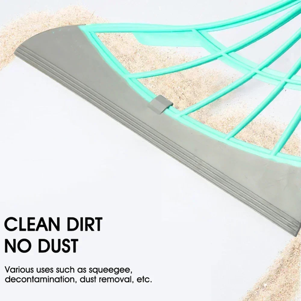 Silicone Magic Rubber Broom Mop Hand Dust Brooms Home Floor Cleaning Squeegee Wiper Toilet Bathroom Mops Witches Tools