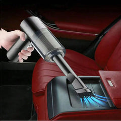Aspiradora 3 en 1 con succión y soplado integrados, aspiradora combinada con carga USB, aspiradora pequeña para coche y hogar.