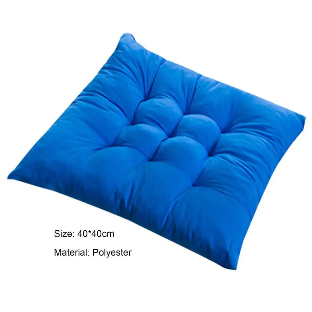 40cm Seat Cushion Seat Pad Pillow Fixed Rope Breathable Non-Slip Chair Cushion Nap Pillows Home Office Sofa Cushion Throw Pillow