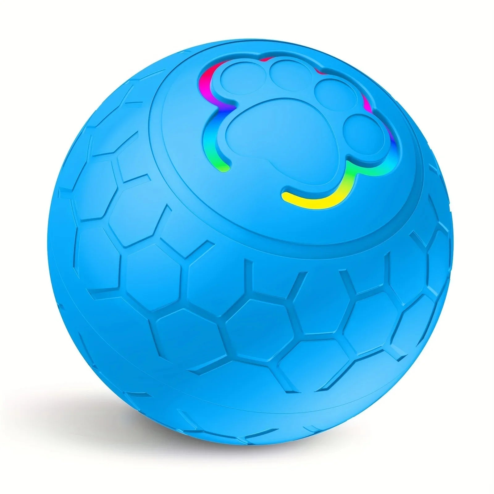 Dog Toy Ball Electronic Smart Interactive Pet Toy Ball USB Automatic Bouncing Rolling Toy Ball with RGB Lights Puppy Cat Product