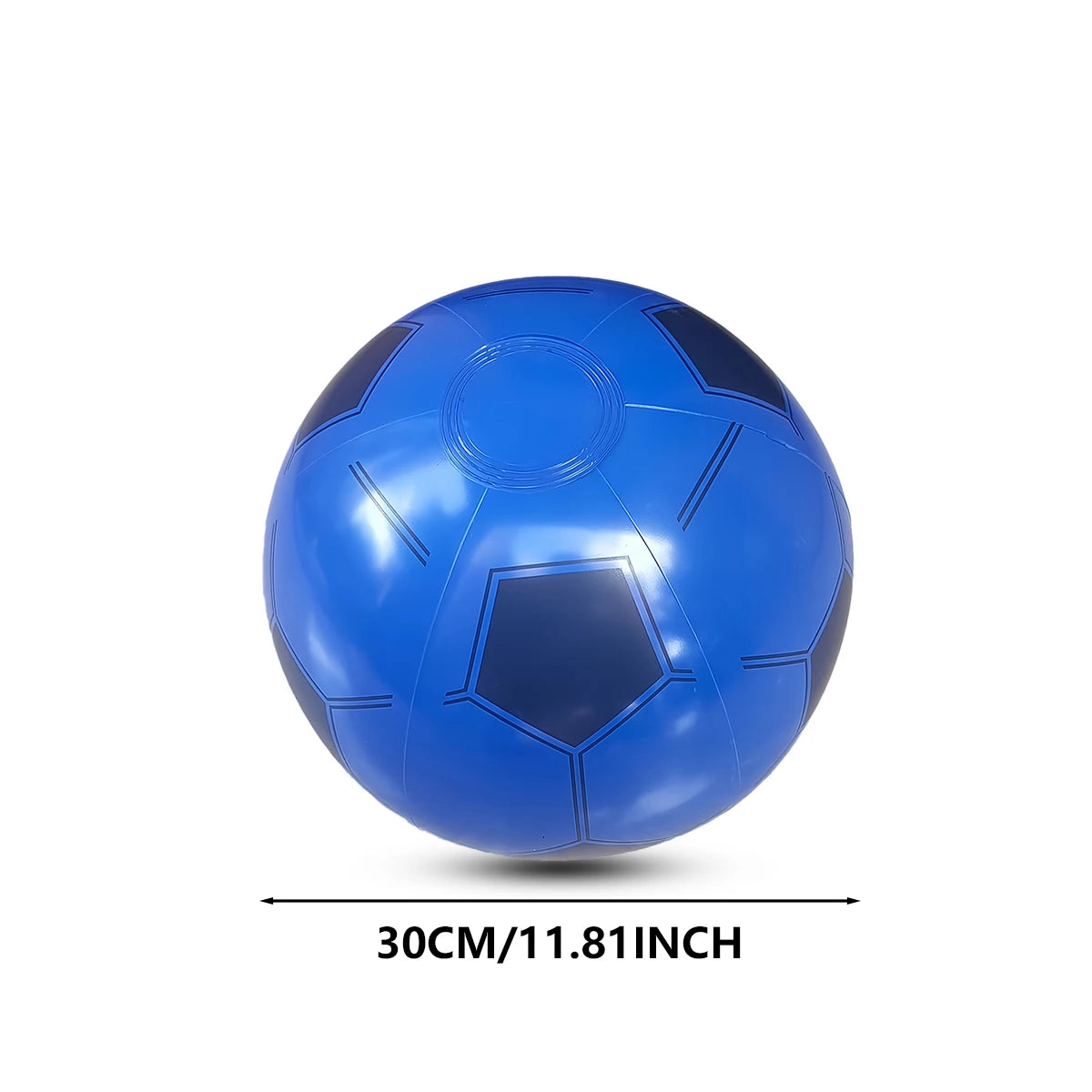 Thickened PVC inflatable football, inflatable beach ball, inflatable basketball. Water pool party toys