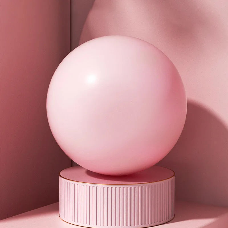 Ballon de fitness pour femmes, épais, anti-explosion, diamètre 25 cm, mini ballon d'entraînement pour Pilates, sculptant les jambes et les hanches