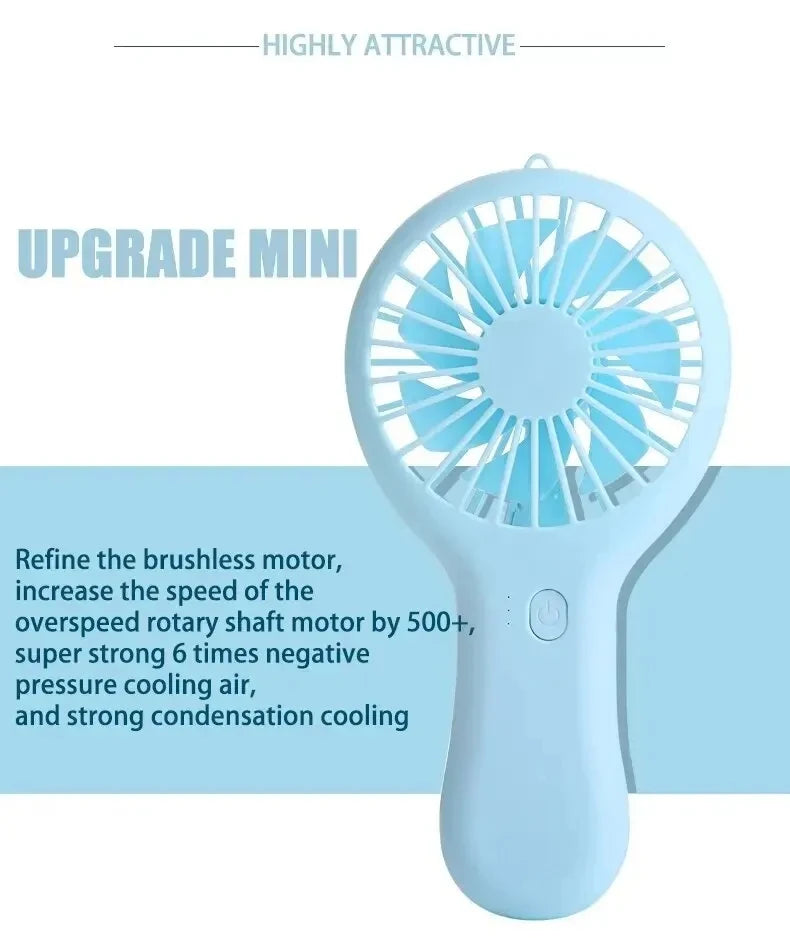 Mini ventilateur portable à chargement USB, pratique et créatif, petit ventilateur de poche catapulte, cadeau de mariage