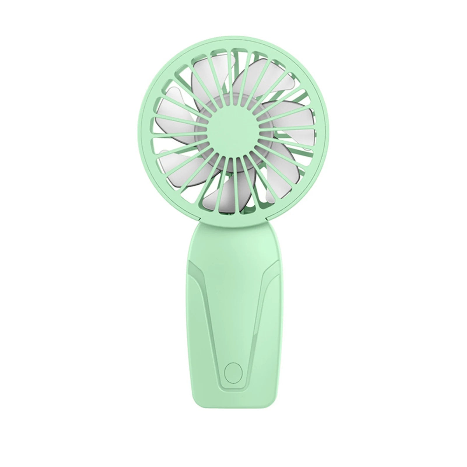 Ventilador portátil pequeño de mano ABS ligero y de aspecto bonito, mini ventilador recargable por USB para enfriar en cualquier lugar. Mini ventilador portátil de bolsillo.