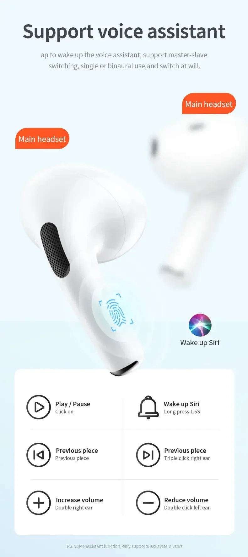 New LP40 NEW Bluetooth V5.0 Earphones Anti-sweat Lightweight Headphones Compatible With Smart Phone Laptop Computer Earbuds