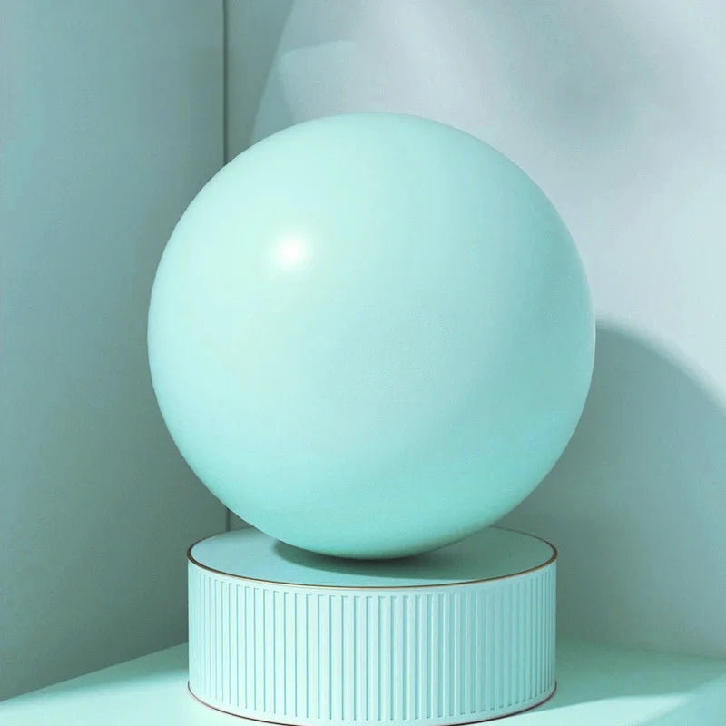 Ballon de fitness pour femmes, épais, anti-explosion, diamètre 25 cm, mini ballon d'entraînement pour Pilates, sculptant les jambes et les hanches