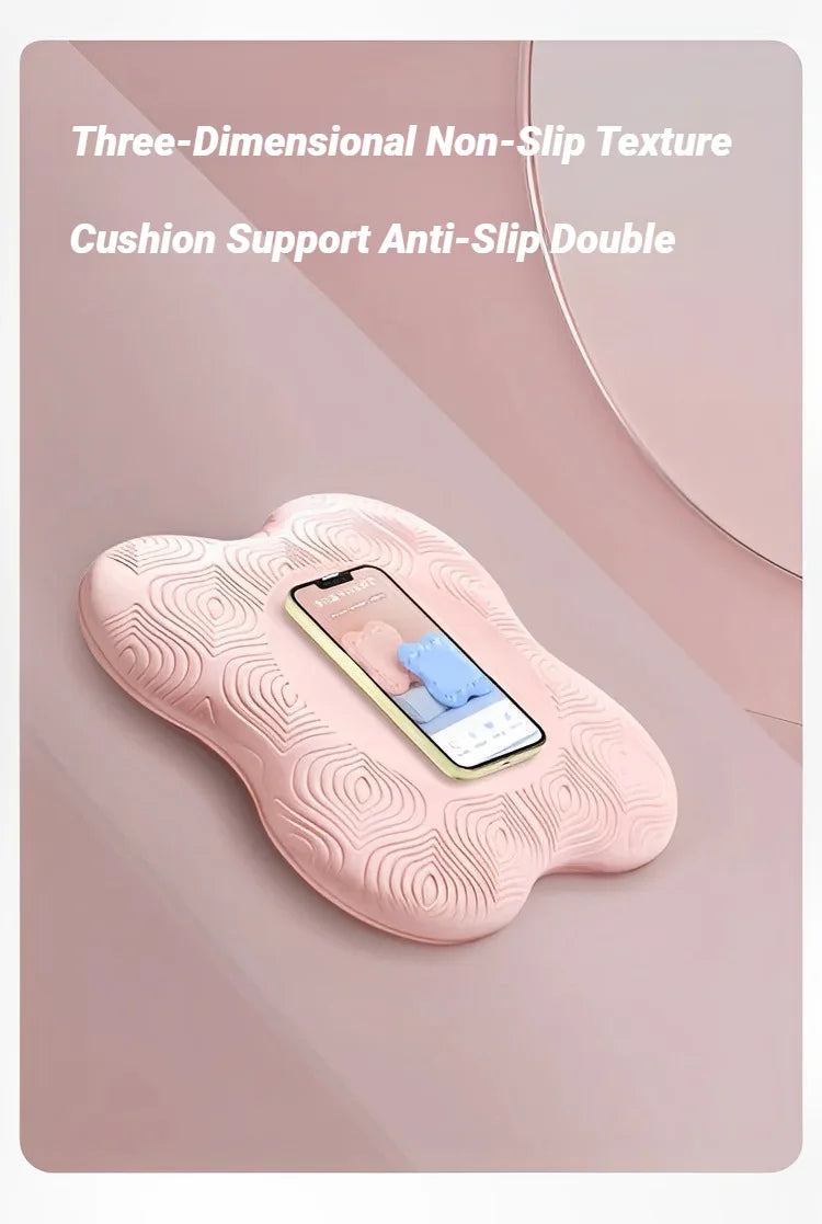 Tpe Thickened Anti Slip Yoga Kneeling Protective Pad Knee Soft Flat Support Slow Rebound Non-Slip Sports Fitness Mat Solid Elbow