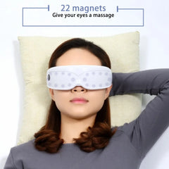 Masseur oculaire à thérapie magnétique, vibrateur, instrument de massage oculaire intelligent, 9 modes, soulage la fatigue, massage des globes oculaires