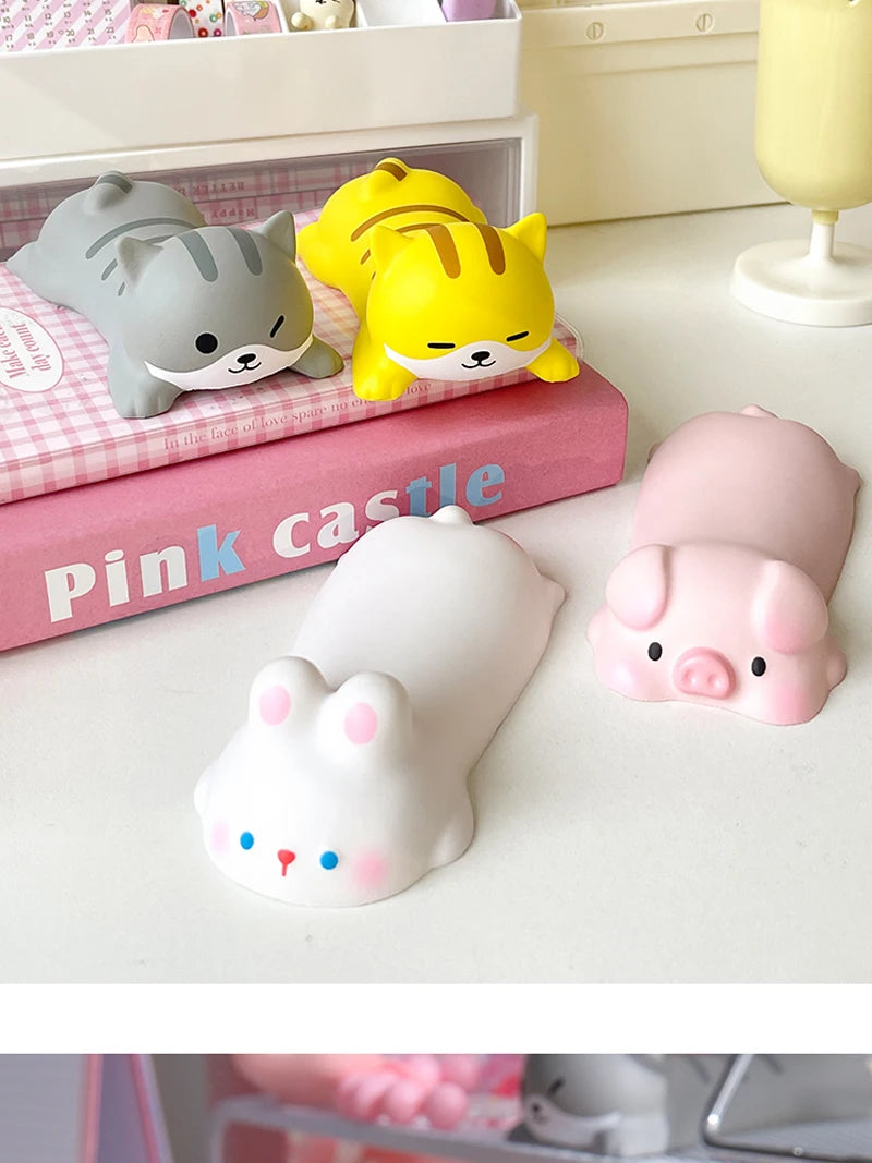 New Cute Wrist Rest Support For Mouse Pad Computer Laptop Arm Rest For Desk Ergonomic Kawaii Slow Rising Squishy Toys