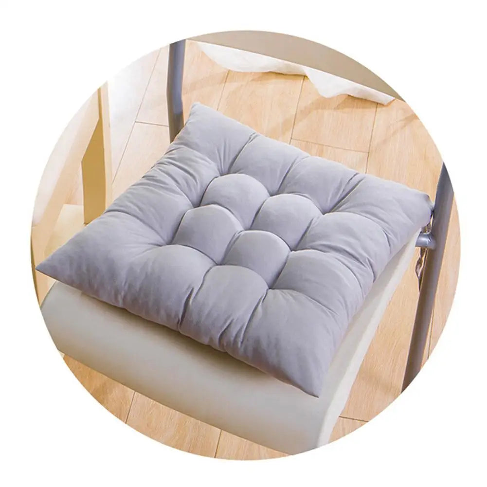 40cm Seat Cushion Seat Pad Pillow Fixed Rope Breathable Non-Slip Chair Cushion Nap Pillows Home Office Sofa Cushion Throw Pillow