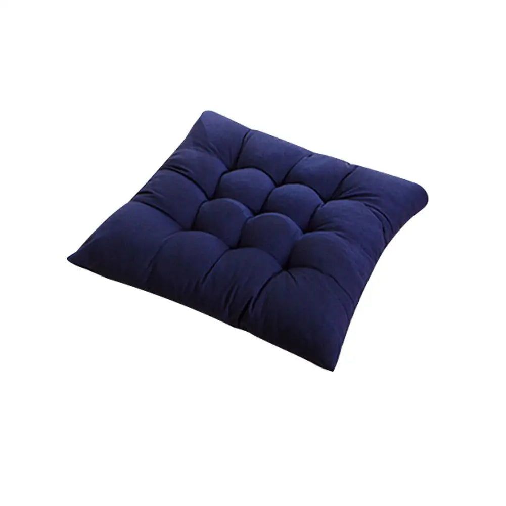 40cm Seat Cushion Seat Pad Pillow Fixed Rope Breathable Non-Slip Chair Cushion Nap Pillows Home Office Sofa Cushion Throw Pillow