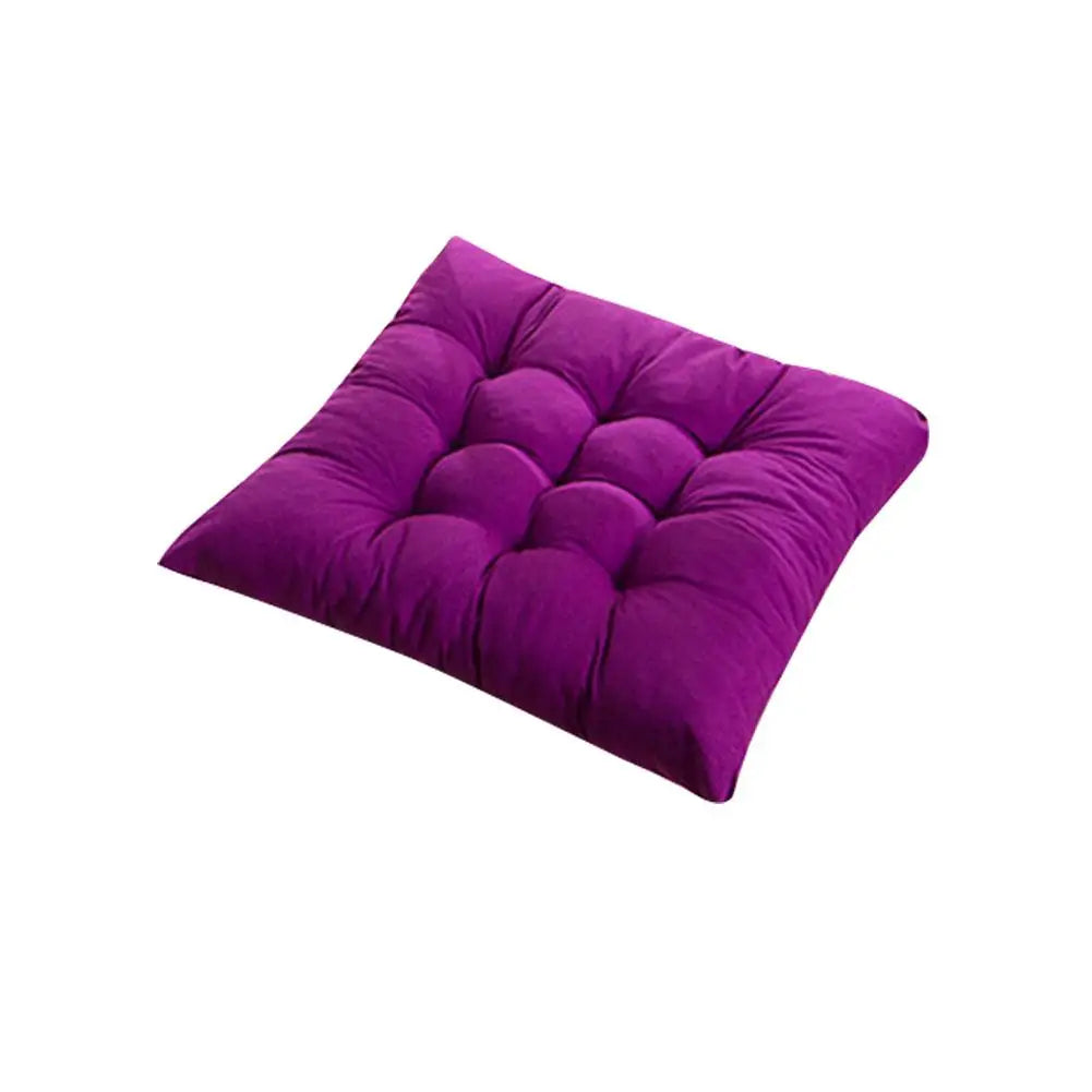 40cm Seat Cushion Seat Pad Pillow Fixed Rope Breathable Non-Slip Chair Cushion Nap Pillows Home Office Sofa Cushion Throw Pillow