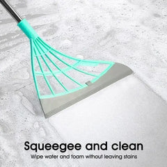 Silicone Magic Rubber Broom Mop Hand Dust Brooms Home Floor Cleaning Squeegee Wiper Toilet Bathroom Mops Witches Tools