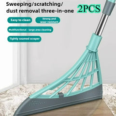 Silicone Magic Rubber Broom Mop Hand Dust Brooms Home Floor Cleaning Squeegee Wiper Toilet Bathroom Mops Witches Tools
