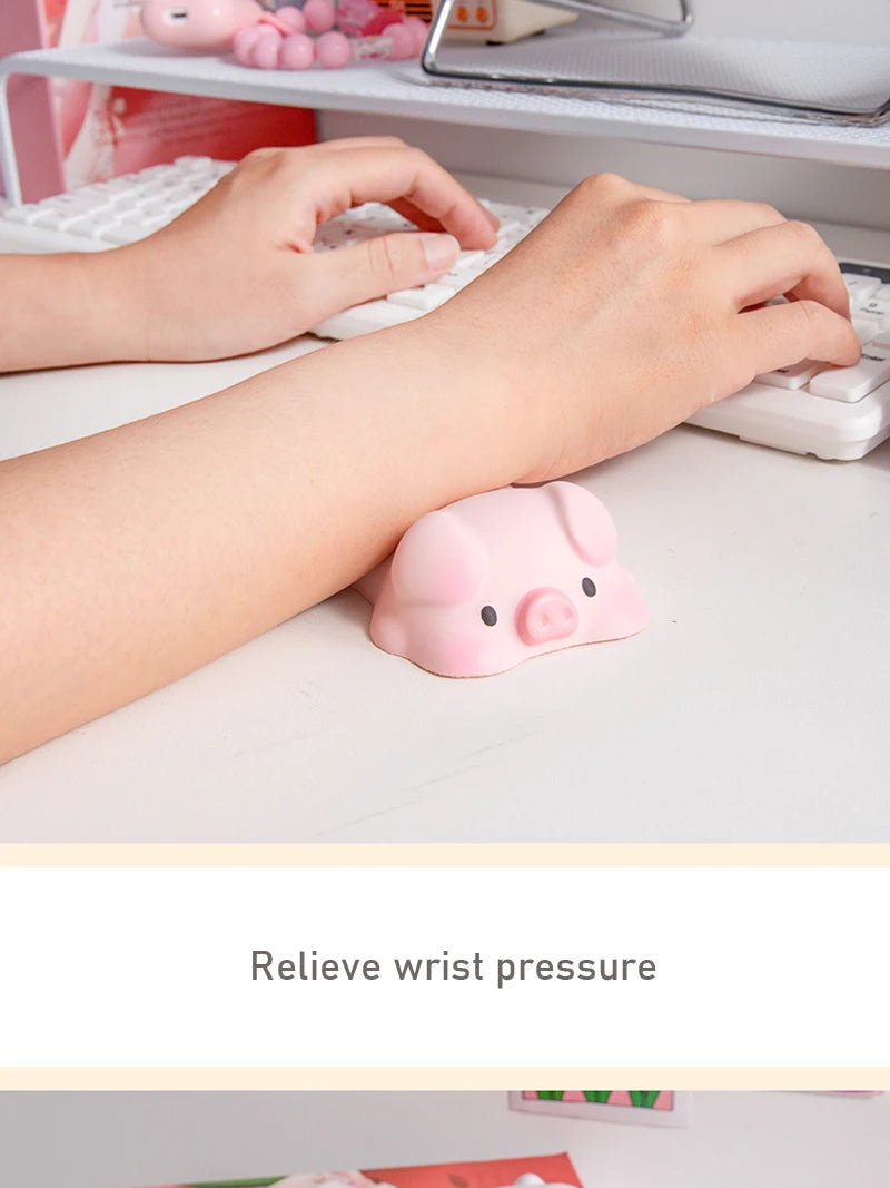 New Cute Wrist Rest Support For Mouse Pad Computer Laptop Arm Rest For Desk Ergonomic Kawaii Slow Rising Squishy Toys