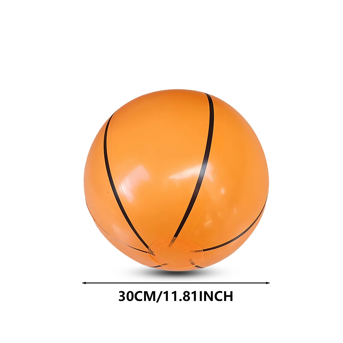 Thickened PVC inflatable football, inflatable beach ball, inflatable basketball. Water pool party toys