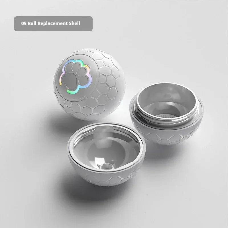 Dog Toy Ball Electronic Smart Interactive Pet Toy Ball USB Automatic Bouncing Rolling Toy Ball with RGB Lights Puppy Cat Product