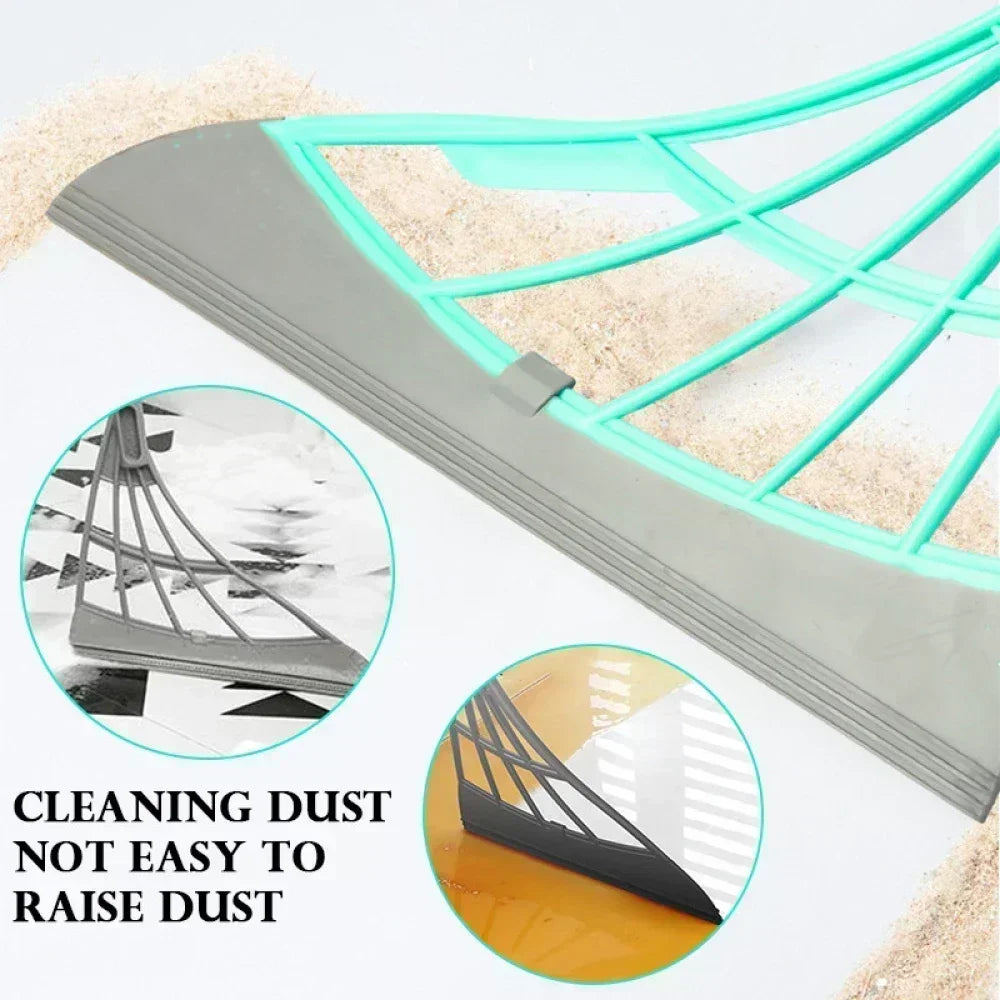 Silicone Magic Rubber Broom Mop Hand Dust Brooms Home Floor Cleaning Squeegee Wiper Toilet Bathroom Mops Witches Tools