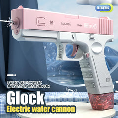 Pistolet à eau électrique, pistolet à eau automatique, grande capacité, jouet pour l'été, la plage, la piscine, les fêtes