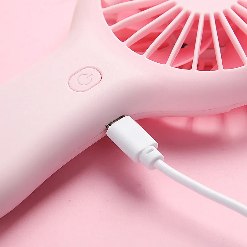 Mini ventilateur portable à chargement USB, pratique et créatif, petit ventilateur de poche catapulte, cadeau de mariage