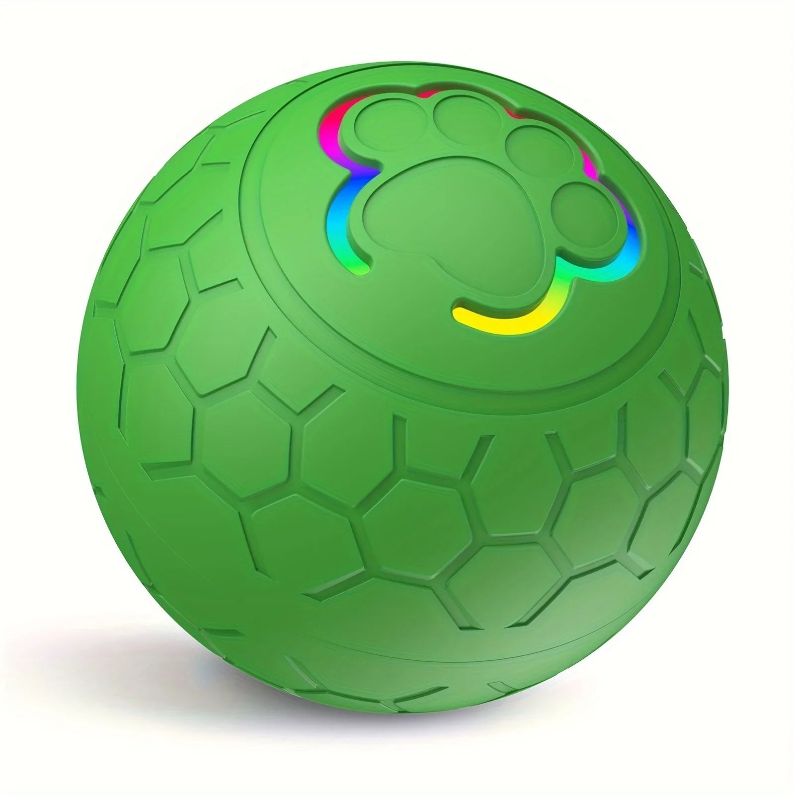 Dog Toy Ball Electronic Smart Interactive Pet Toy Ball USB Automatic Bouncing Rolling Toy Ball with RGB Lights Puppy Cat Product