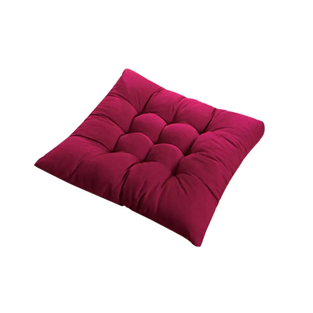 40cm Seat Cushion Seat Pad Pillow Fixed Rope Breathable Non-Slip Chair Cushion Nap Pillows Home Office Sofa Cushion Throw Pillow