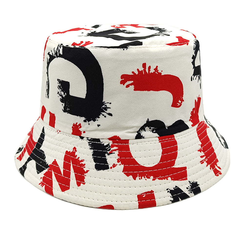 Versatile Couple Double-sided Sun-proof Basin Hat Casual Hat