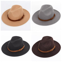 Men's Big-brimmed Felt Top Hat Photo Props Decoration Soft Display