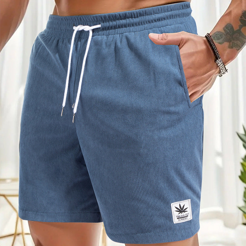Short de sport d'été à cordon de serrage pour homme, taille européenne