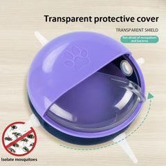 Distributeur de lait pour chaton, abreuvoir pour chien et chat, biberon pour chiot, 4 tétines, bol à lait à bulles pour l'allaitement de plusieurs chatons