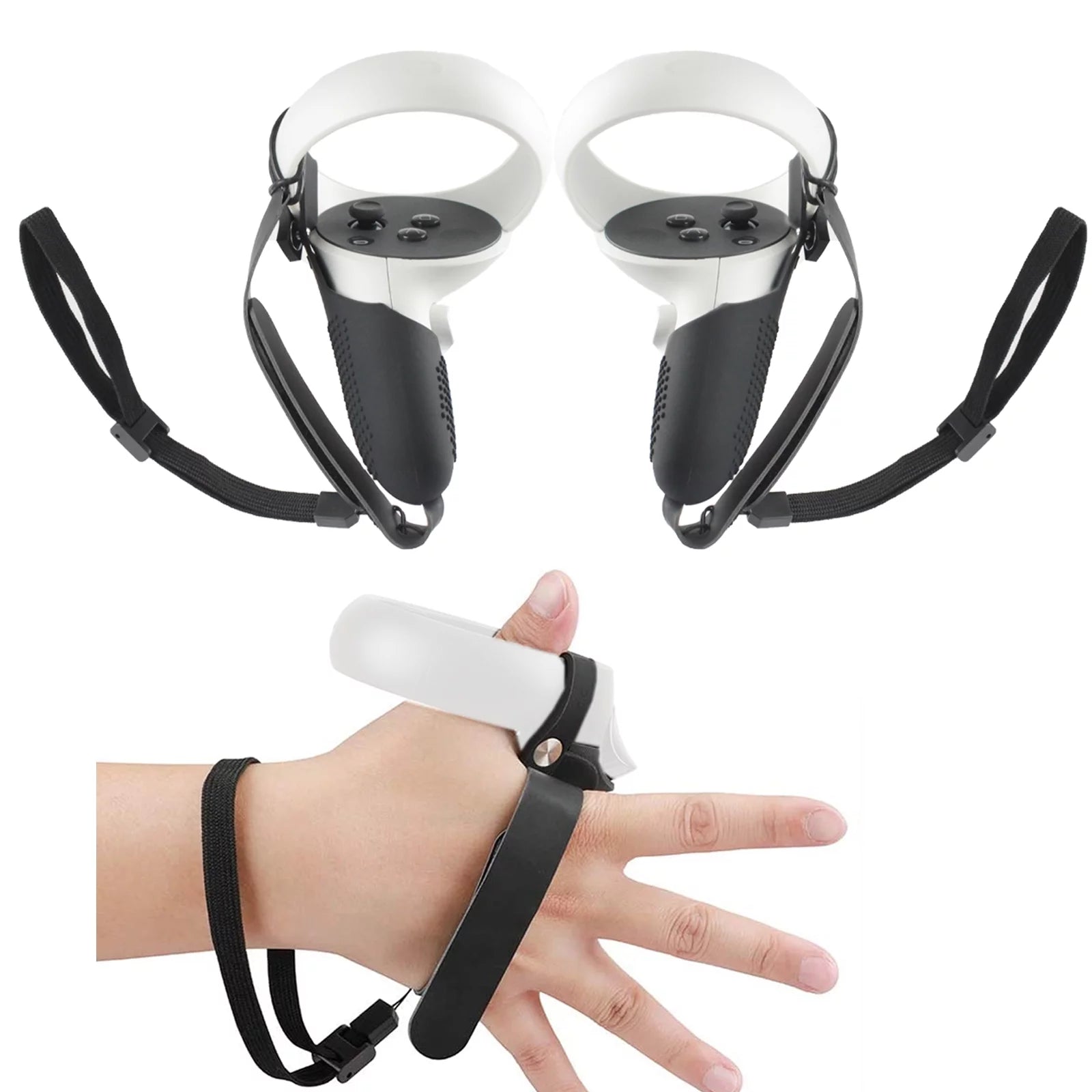 Meta Quest 2 VR Headset Bundle - 128GB SSD, Touch Controllers, 3D Audio, Link Cable & More!